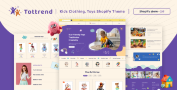 Tottrend - Education Toys Store Shopify Theme