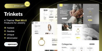 Trinkets - Modern Jewelry Store Opencart 4 Template