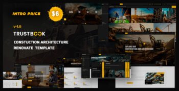 Trustbook - Construction Architecture Renovate  Template