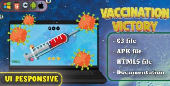 Vaccination Victory - Arcade Game - HTML5, Construct 3