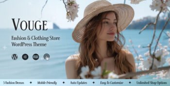 Vouge - Fashion Clothing WordPress Theme