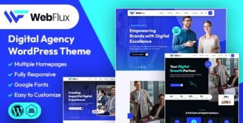 WebFlux | Digital Agency WordPress Theme