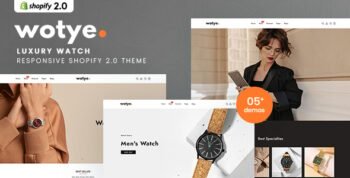 Wotye - Luxury Watch Shopify 2.0 Theme