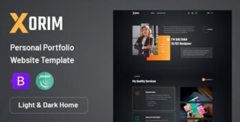 Xorim - Personal Portfolio HTML Template