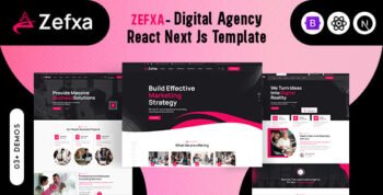 Zefxa- Digital Agency React Next Js Template