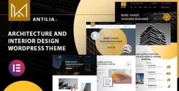 Antilia - Architect & Interior Design WordPress Theme