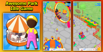 Awesome Park Idle Game 3D Unity Source Code