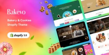 Bakevo - Bakery & Cookies  Shopify Theme