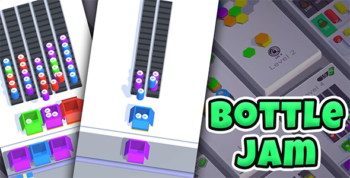 Bottle Jam - HyperCasual Puzzle Game - Unity