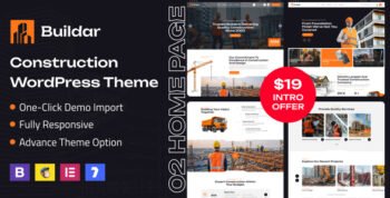 Buildar - Construction WordPress Theme