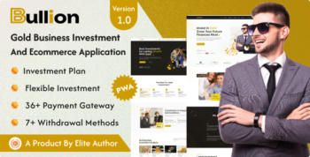 Bullion - Gold Business Investment And Ecommerce Application