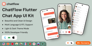 ChatFlow - Flutter Chat App UI Kit