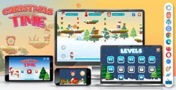 Christmas Time Game (Construct 3 | C3P | HTML5) Christmas Game