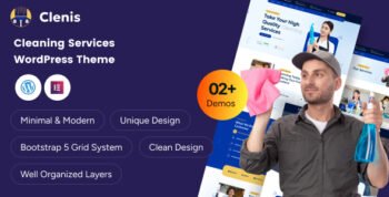 Clenis – Claning Services WordPress Theme