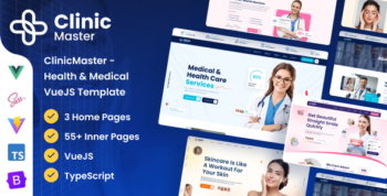 ClinicMaster - Vue JS Multipurpose Health & Medical Template