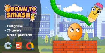 Draw To Smash - HTML5 Game | Construct 3