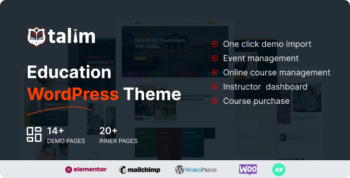 Education WordPress Theme | School Education Website | LMS WordPress theme