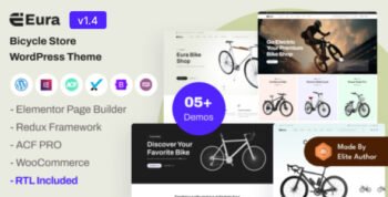 Eura - Bicycle & Bike Shop Elementor WordPress Theme