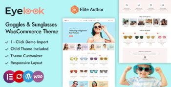 Eyelook - Sunglasses and Eyewear Store WordPress WooCommerce Theme