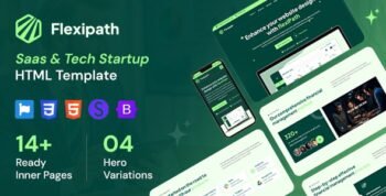 Flexipath - Saas and Tech Startup HTML Template