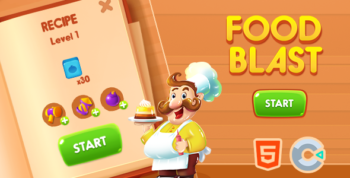 Food Blast - Html5 (Construct3)