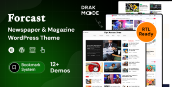 Forcast - Newspaper & Magazine WordPress Theme