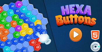 Hexa Buttons - Html5 (Construct3)