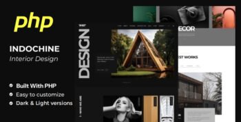 Indochine - Architecture and Interiors PHP Template