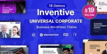 Inventive - Multi-Purpose Business WordPress Theme