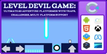 level devil : 2d adventure trap game -HTML5