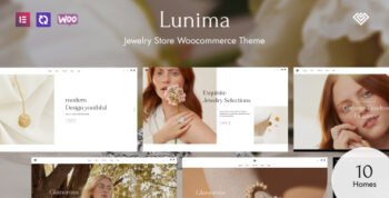 Lunima – Jewelry Store WooCommerce WordPress Theme