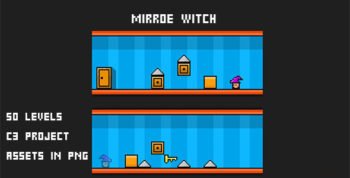 Mirror Witch | 40 Levels | Construct3