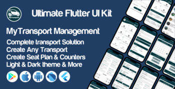 MyTransport UI Kit: A Comprehensive Flutter Solution for Transportation Management