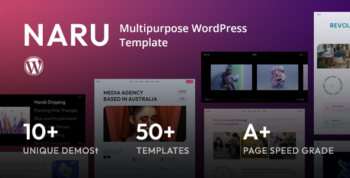 Naru - Multipurpose Portfolio WordPress Theme