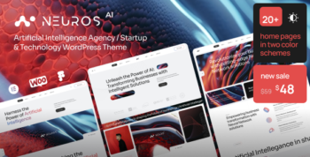 Neuros | AI Agency & Technology WordPress Theme