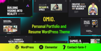 Omio - Personal Portfolio WordPress Theme