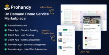 Prohandy - On-Demand Handyman & Home Service Provider Marketplace Platform