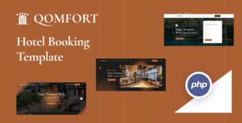 Qomfort - Hotel Booking PHP Template