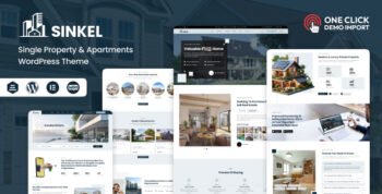 Sinkel - Single Property & Apartments Real Estate WordPress Theme