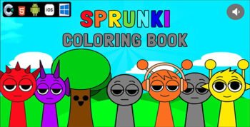 Sprunki Coloring Book