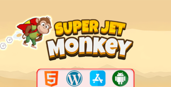 Super Jet Monkey - HTML5 Construct3 Game