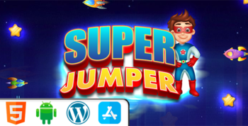 Super Jumper Endless Adventure - HTML5 Construct3 Game