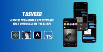 Tasveer - Social Media App built with React Native Expo