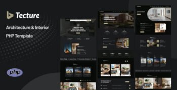 Tecture - Architecture & Interior PHP Template