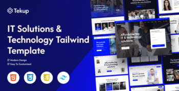 Tekup - Technology & IT Solutions Tailwind Template