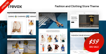 Trevox - Fashion and Clothing Store Theme