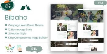 Bibaho - Wedding WordPress Theme