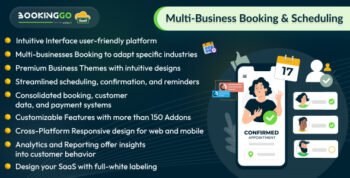 BookingGo SaaS - Multi Business Appointment Booking and Scheduling