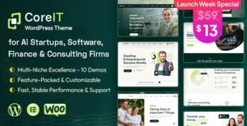 Core IT - Multipurpose Business & Consulting WordPress Theme