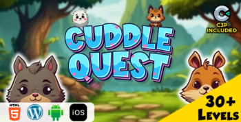 Cuddle Quest HTML5 Construct 3 Game